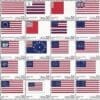 Scott# 3403 "STARS & STRIPES" COMPLETE SINGLES SET (20) MNH