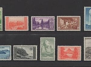 Scott# 740-49 NATIONAL PARKS MNH SINGLES SET (10) NICELY CENTERED