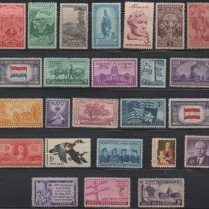 25 ALL DIFFERENT MINT US SINGLES PACKET * 50-80 YEARS OLD