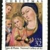 Scott# 3176 MADONNA & CHILD by SANO di PIETRO BOOKLET SINGLE, MNH