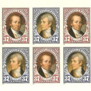 Alternative view of Scott# 3856b-BK297 "LEWIS & CLARK" INTACT PRESTIGE BOOKLET (20) MNH