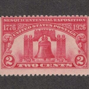 Scott# 627 "LIBERTY BELL-SESQUICENTENNIAL EXPO" MINT