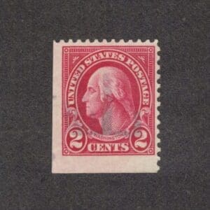Scott# 634d "WASHINGTON" USED BOOKLET SINGLE VERY LIGHT CANCEL