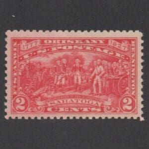 Scott# 644 "SURRENDER OF BURGOYNE" MNH, VERY NICELY CENTERED