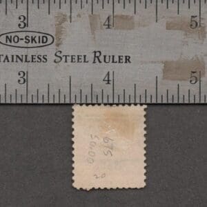 Alternative view of Scott# 675 "NEBRASKA OVERPRINT" USED WITH HASTINGS NEBRASKA PRECANCEL