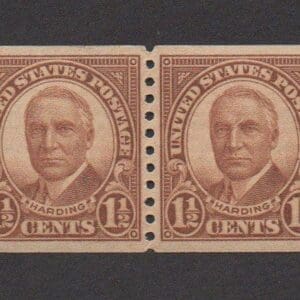 Scott# 686 "HARDING" MINT PAIR, VERY NICELY CENTERED