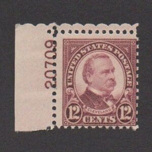 Scott# 693 "CLEVELAND" PLATE # SINGLE, MNH