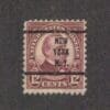 Scott# 693 "CLEVELAND" NEW YORK, N.Y. PRECANCEL, USED
