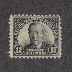 Scott# 697 "WOODROW WILSON" UNUSED * SEE DETAILS *