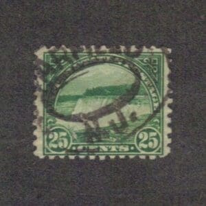 Scott# 699 "NIAGARA FALLS" WITH GARFIELD N.J. DOUBLE OVAL CANCEL