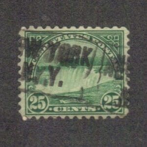 Scott# 699 "NIAGARA FALLS " USED WITH NEW YORK BOX CANCEL