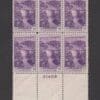 Scott# 774 "BOULDER DAM DEDICATION ISSUE" PLATE BLOCK (6) MINT, VERY NICELY CENTERED