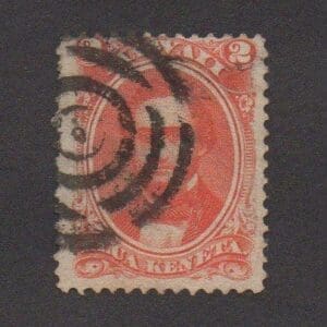 HAWAII Scott# 31 "KING KAMEHAMEHA" USED WITH BULLSEYE CANCEL