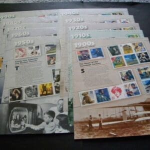 Scott#s 3182-91 "CELEBRATE the  CENTURIES" SHEETS SET (10) MNH