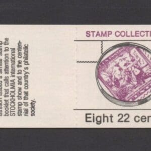Alternative view of Scott# 2198-2201-BK153 "STAMP COLLECTING" INTACT BOOKLET (4) MNH
