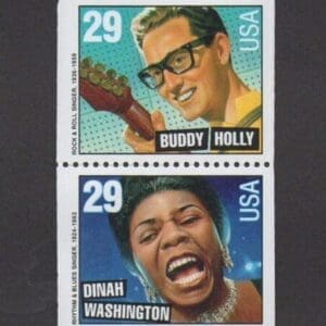 Scott# 2737b "AMERICAN MUSIC " BOOKLET PANE (4) MNH