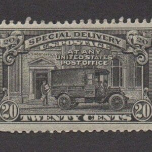 Scott# E19 "POSTAL TRUCK-SPECIAL DELIVERY" MINT, NICELY CENTERED