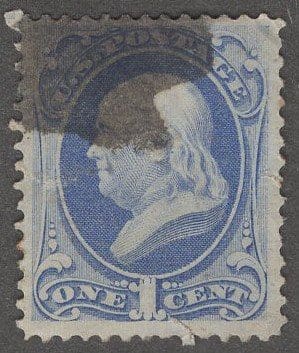 Scottt# 156 "FRANKLIN" USED WITH CORK CANCEL * SEE DETAILS *