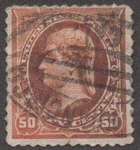 Scott# 260 "JEFFERSON" USED WITH SAN FRANCISCO LOCAL CANCEL