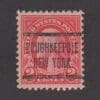 Scott# 634 "WASHINGTON" USED WITH POUGHKEEPSIE N.Y. PRECANCEL