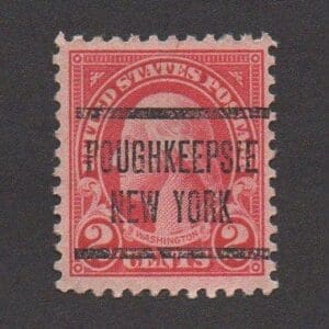 Scott# 634 "WASHINGTON" USED WITH POUGHKEEPSIE N.Y. PRECANCEL