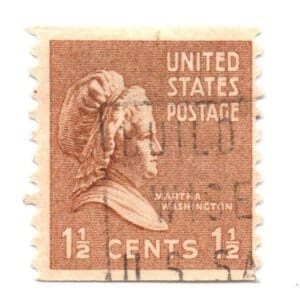 Scott# 840 "MARTHA WASHINGTON" USED COIL SINGLE