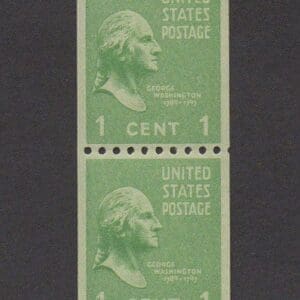 Scott# 848 "WASHINGTON-PRESIDENTIAL SERIES" COIL PAIR, MNH