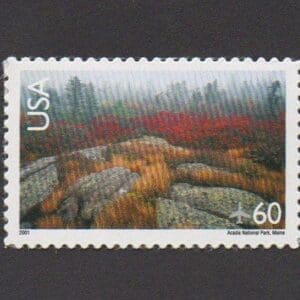 Scott# C138 "ARCADIA NATIONAL PARK - MAINE" AIRMAIL S/A SINGLE