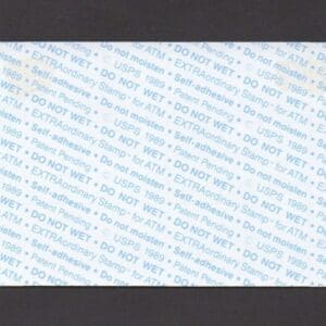 Alternative view of Scott# 2475a "FLAG "PLASTIC STAMP" UNFOLDED PLASTIC BOOKLET PANE (12)