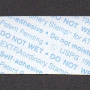 Scott# 2475 "FLAG-PLASTIC STAMP" SINGLE S/A FIRST USPS PLASTIC STAMP - Image 2