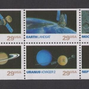 Scott# 2568-77(BK192)SPACE EXPLORATION MNH UNEXPLODED BOOKLET(20) - Image 2
