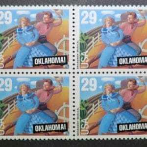 Scott# 2722 "BROADWAY MUSICALS - OKLAHOMA" BLOCK (4) MNH