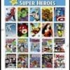 Scott# 4159a-t "MARVEL COMICS SUPER HEROES" SHEET (20) MNH