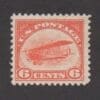 Scott# C1 "CURTIS JENNY-BIPLANE" SINGLE, MNH, NICELY CENTERED