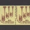 Scott# 1614 "SAXHORNS" AMERICANA SERIES COIL PAIR, MNH
