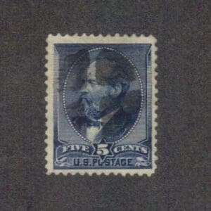 Scott# 216 "GARFIELD" USED WITH FANCY CROSSROADS CORK CANCEL