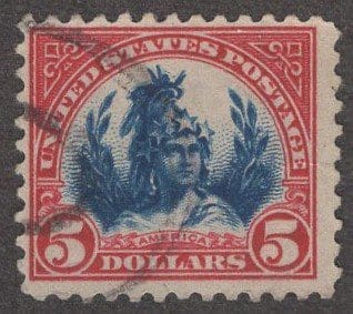 Scott# 573 "FREEDOM STATUE" USED
