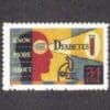 Scott# 3503 "DIABETES RESEARCH" MNH S/A SINGLE (4) NICELY CENTERED