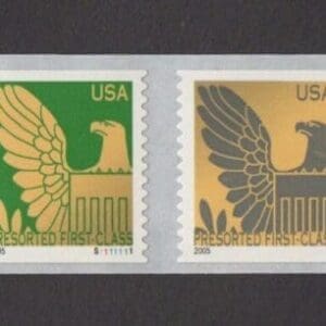Scott# 3792 to 3801 "AMERICAN EAGLES" PNC STRIP (10) S# 1111111