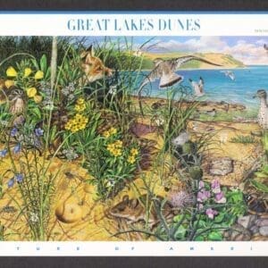 Scott# 4352 "GREAT LAKES DUNES" #10 of the NATURE SERIES, MNH
