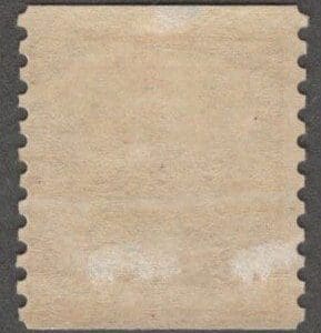 Scott# 495 "WASHINGTON" ROTARY PRESS COIL, VERTICAL PERF 10, MINT - Image 2