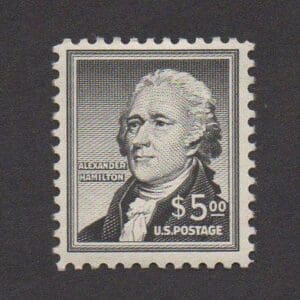 Scott# 1053 "ALEXANDER HAMILTON" MINT SINGLE, NICELY CENTERED