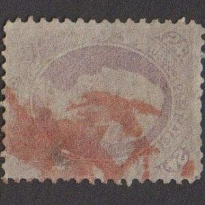 Scott# 153 "WINFIELD SCOTT" NATIONAL BANK NOTE USED-FANCY CORK CANCEL - Image 3