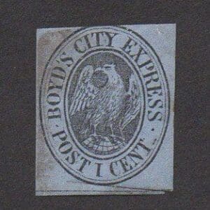 Scott# 20L18-L60 BOYD'S LOCAL "EAGLE WITH DOT" USED