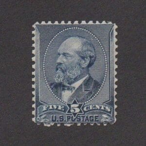 Scott# 216 "GARFIELD" SERIES OF 1888, MNH WITH BOLD COLOR 