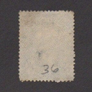 Alternative view of Scott# 36 "WASHINGTON" USED, RED BAR GRID CANCEL, NICELY CENTERED