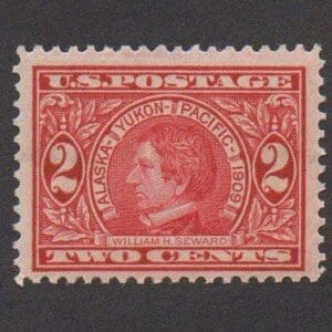 Scott# 370 "PACIFIC EXPO - ALASKA YUKON" MINT, NICELY CENTERED