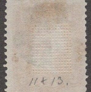 Alternative view of Scott# 88 WASHINGTON E GRILL, USED WITH FANCY COGWHEEL CANCEL