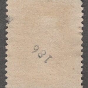 Alternative view of Scott# 186 "LINCOLN" PARTIAL CDS & BULLSEYE CANCELS, NICELY CENTERED