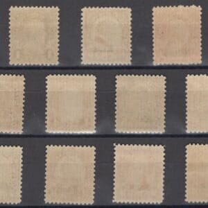 Scott# 658-668 "KANSAS OVERPRINTS SET" MNH, VERY NICELY CENTERED - Image 2